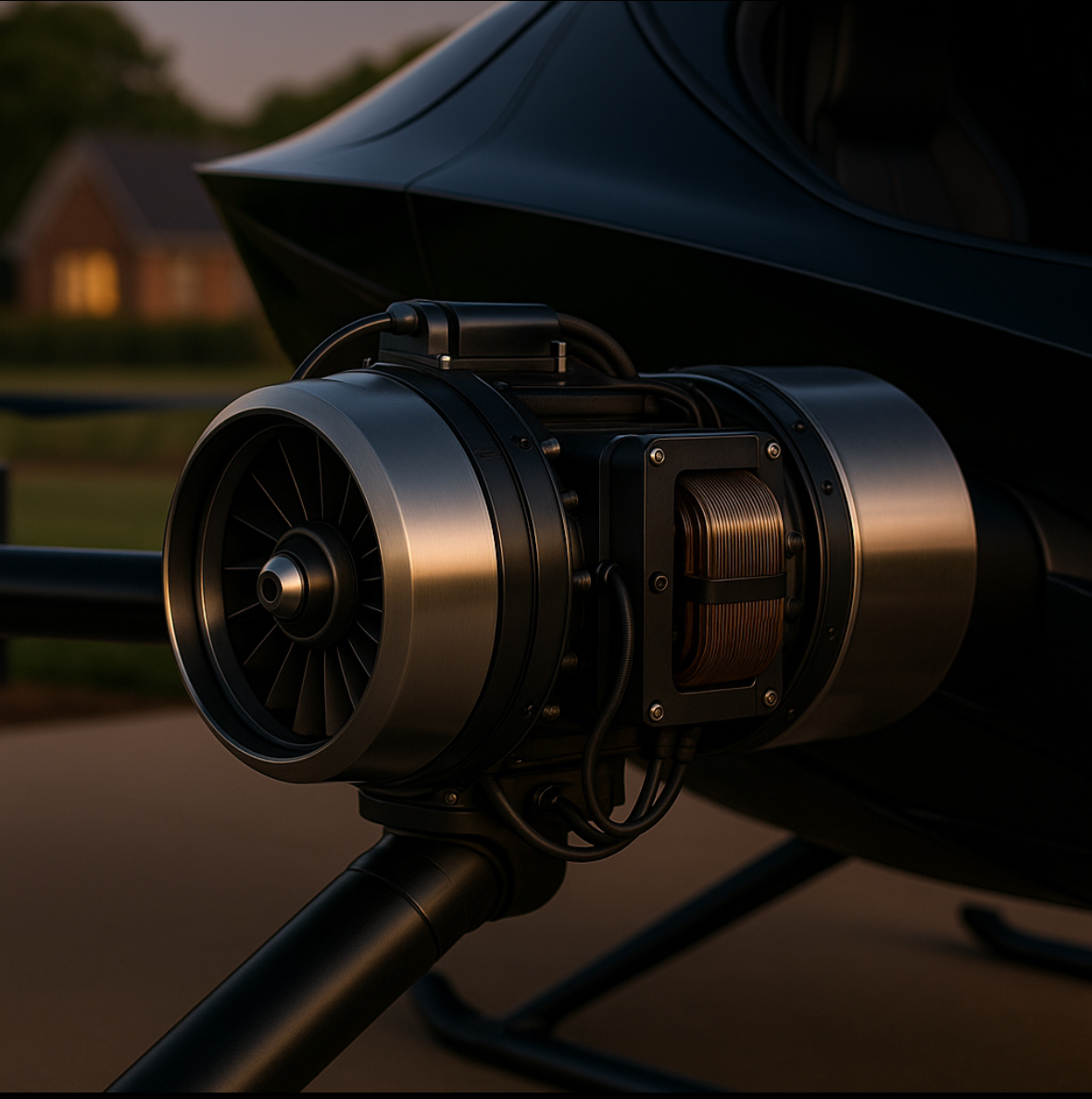 Magnetic inertia jet engine concept